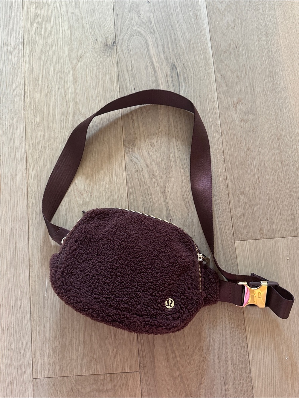 lululemon athletica Sherpa Crossbody Belt Bag in Deep Burgundy